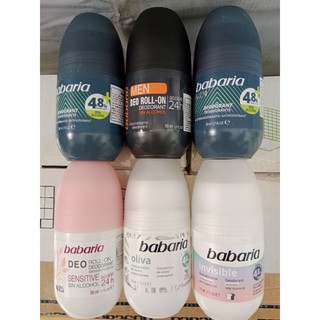 Lăn khử mùi nam/nữ babaria nhập khẩu tây ban nha 50ml