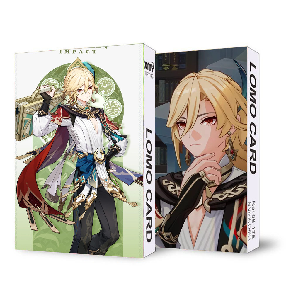 Hộp ảnh lomo in hình Nilou GENSHIN IMPACT game anime chibi 30 tấm