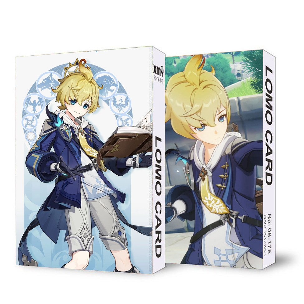 Hộp ảnh lomo in hình Nilou GENSHIN IMPACT game anime chibi 30 tấm