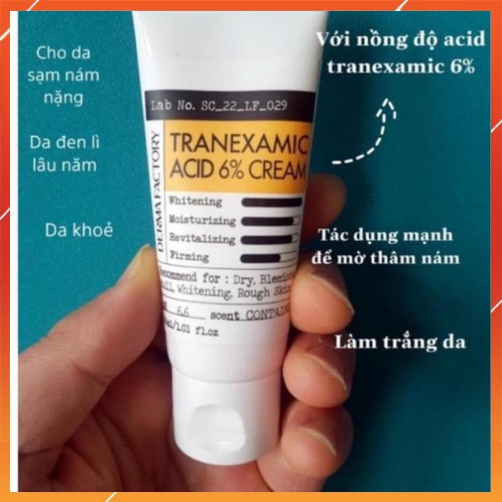 Kem nám DERMA FACTORY TRANEXAMIC ACID 6% CREAM 30ml