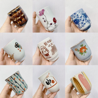 Ly gốm sứ Nhật 5~7cm (T5) (100~120ml) (khoan lỗ free theo yc)