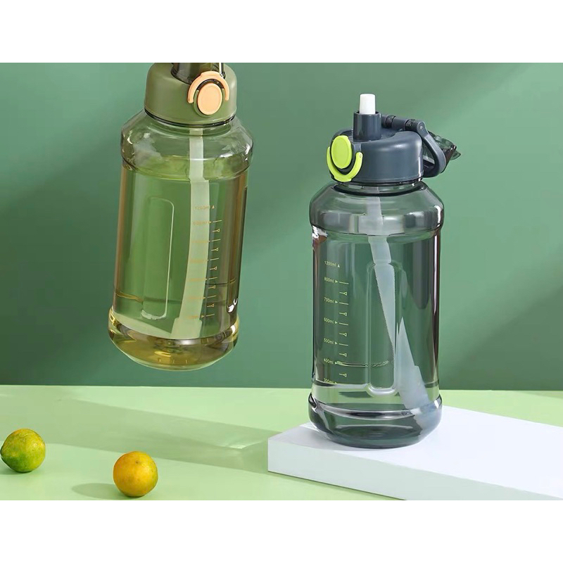 Bình nước 850 ml có ống hút nhựa PU,Bình nước thể thao,văn phòng,đi học