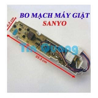 Bo mạch máy giặt Sanyo S80 VT mới có xả comfo