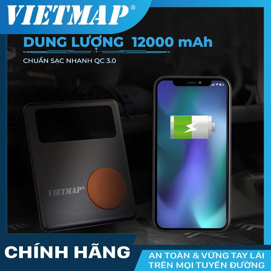 Bơm Lốp đa năng VIETMAP MF139 - Bảo hành chính hãng 12 tháng