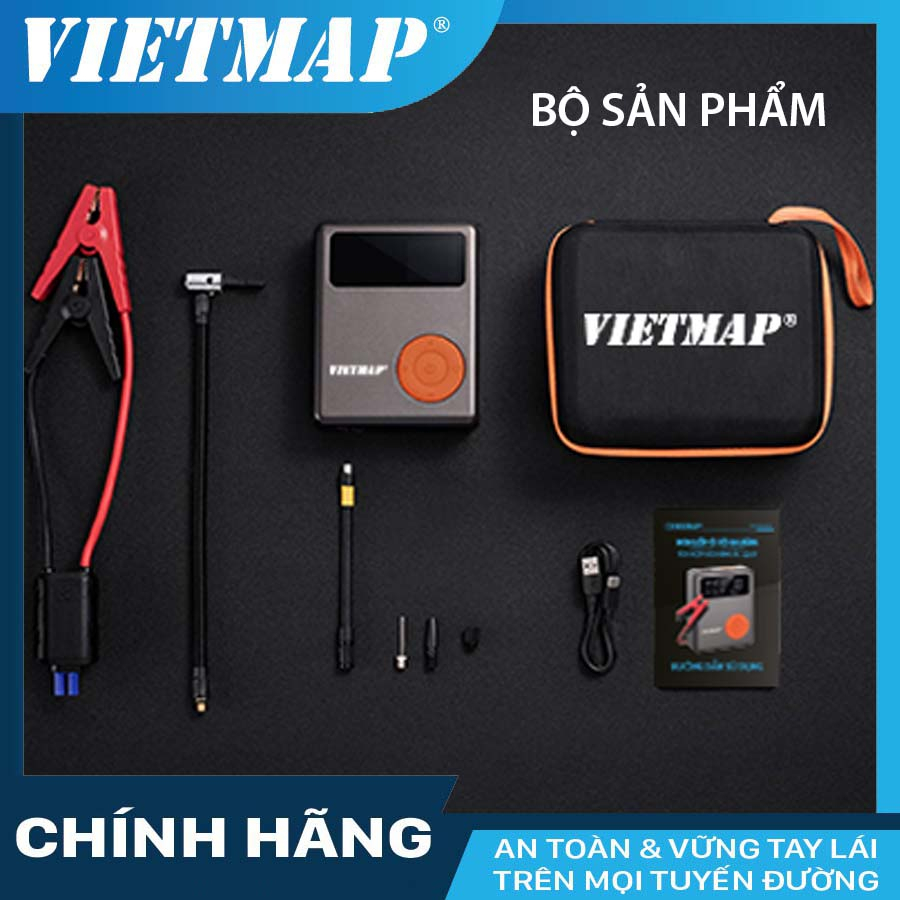 Bơm Lốp đa năng VIETMAP MF139 - Bảo hành chính hãng 12 tháng