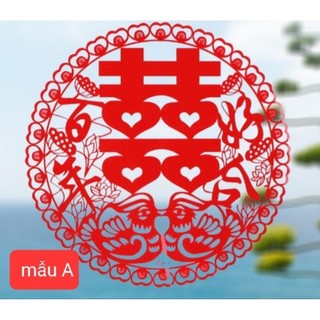 Hình dán kính cặp đôi uyên ương