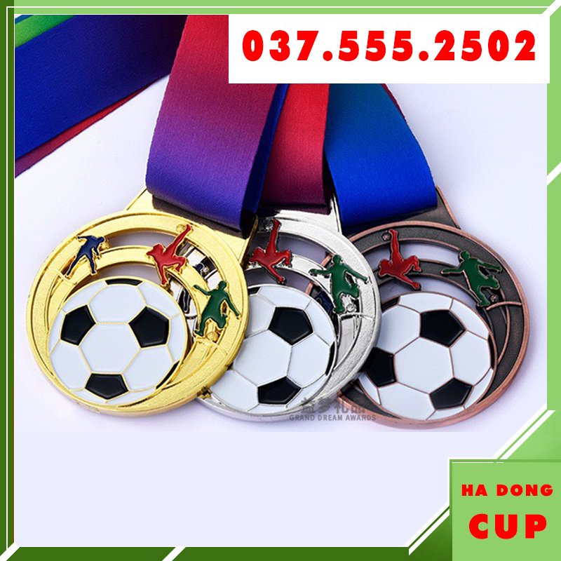 Huy Chương Vàng Cúp Vàng Cúp Bóng Đá Thể Thao Cup Lưu Niệm Bạc Pha Lê Cờ Lưu Niệm Quà Tặng Giá Rẻ HC02 Xịn HC2