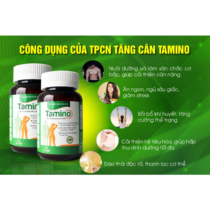 Tăng cân Tamino - nhập khẩu Mỹ