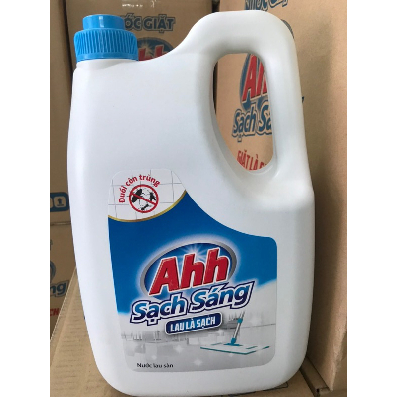 Nước lau sàn sạch sáng Ahh 3,5lít