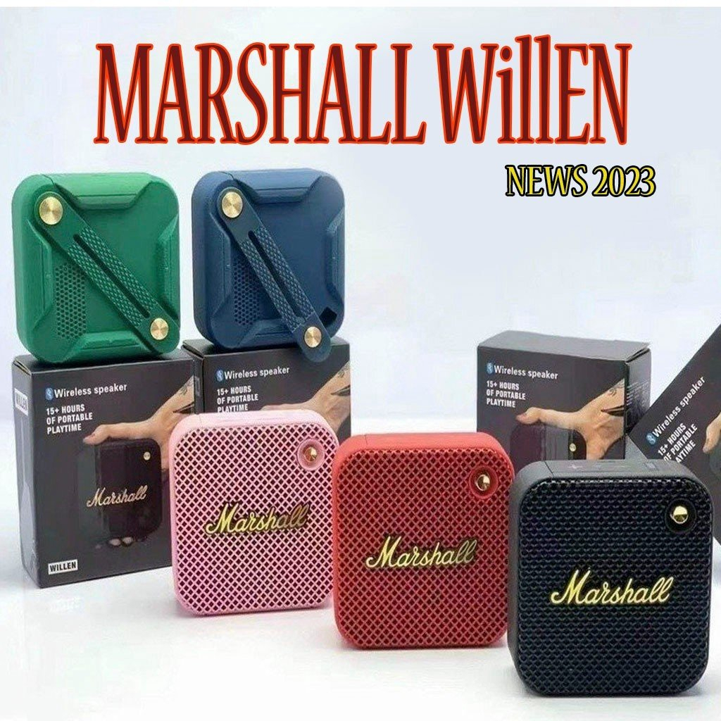 Loa Bluetooth Mini Marshall Willen Bass Mạnh, Âm Thanh Rõ, Full Box - bảo hành 12 tháng