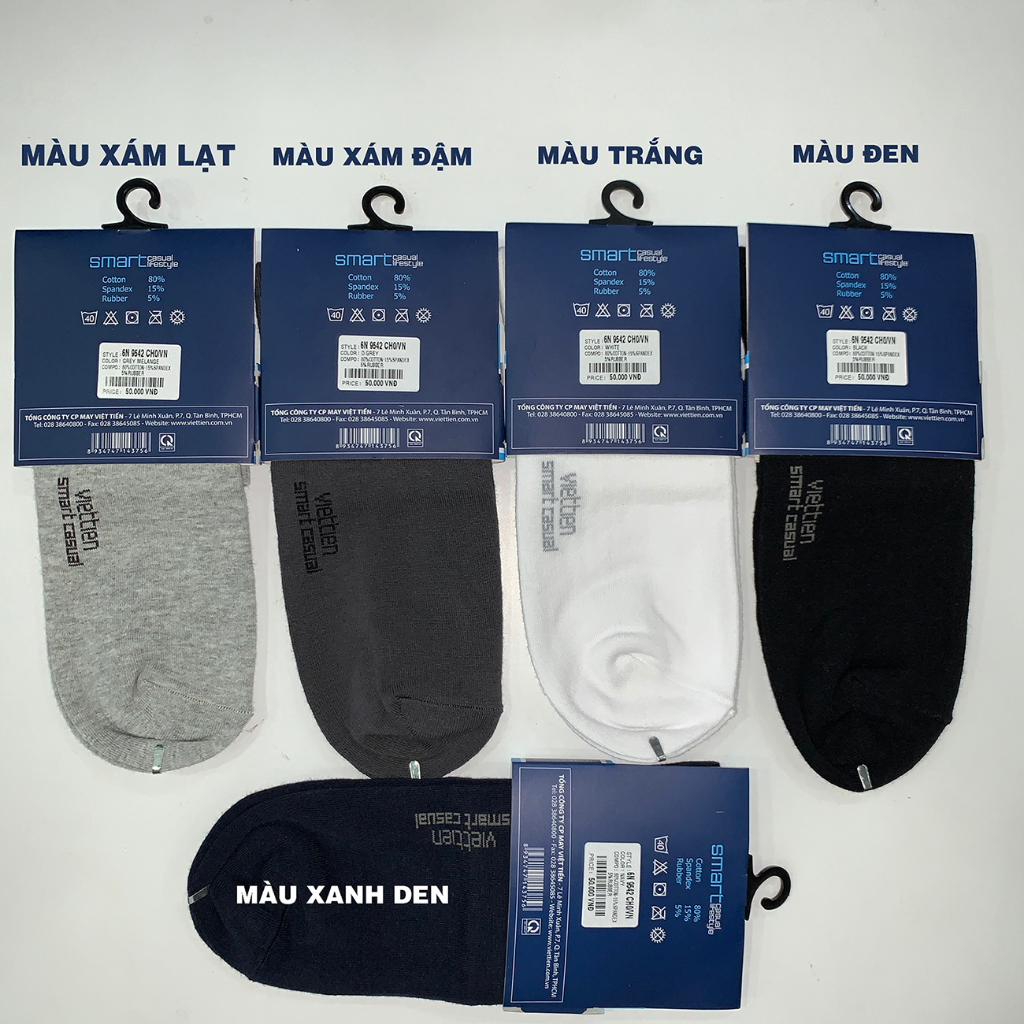 Vớ cổ trung nam Việt Tiến smart casual