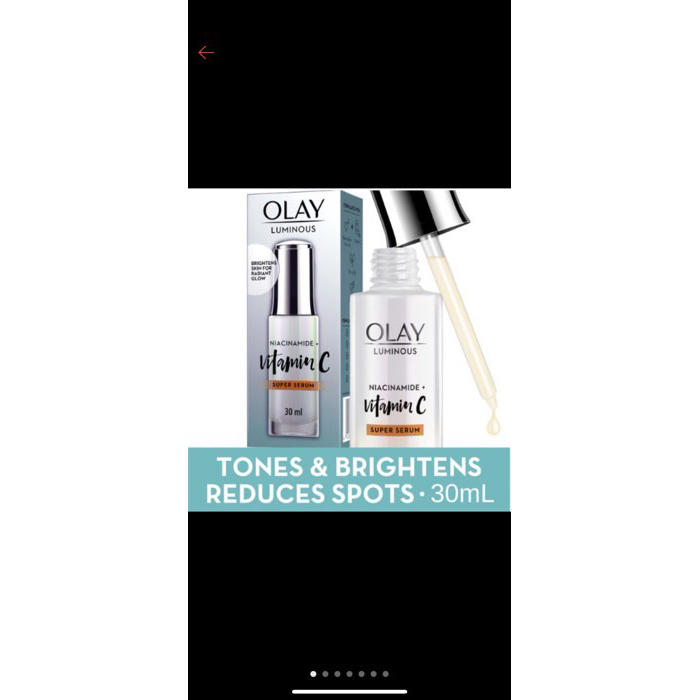Serum dưỡng trắng da Olay Luminous Vitamin C Super Serum 30ml