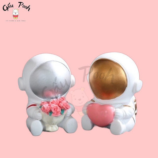 Tô tượng thạch cao phi hành gia szie mini 5,3cm