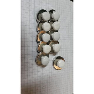 Bộ 10 Nam châm đính bảng D32mm. Nam châm dạy học nhiều màu sắc
