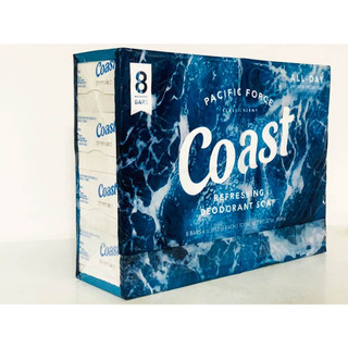 Lốc 8 cục xà bông cục coast Mỹ 113g