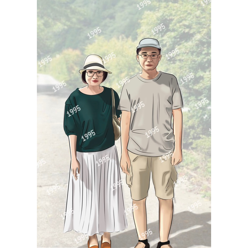 Quà Tặng Tranh Gia Đình Vẽ Theo Yêu Cầu Nhiều Phong Cách