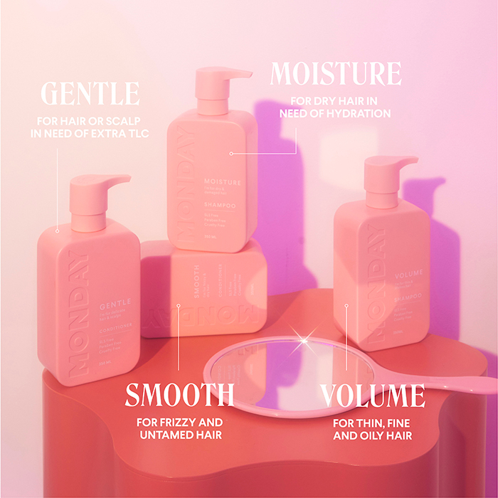 Thun cột tóc Monday