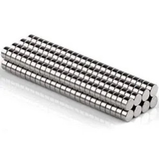 Nam châm vĩnh cửu , nam châm đất hiếm 6x4mm kích thước 6 bề dày 4mm