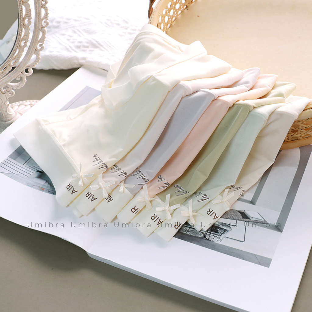 Quần lót Su AIR tàng hình Umibra chất liệu thun lạnh thông thoáng kháng khuẩn màu Pastel - QL34
