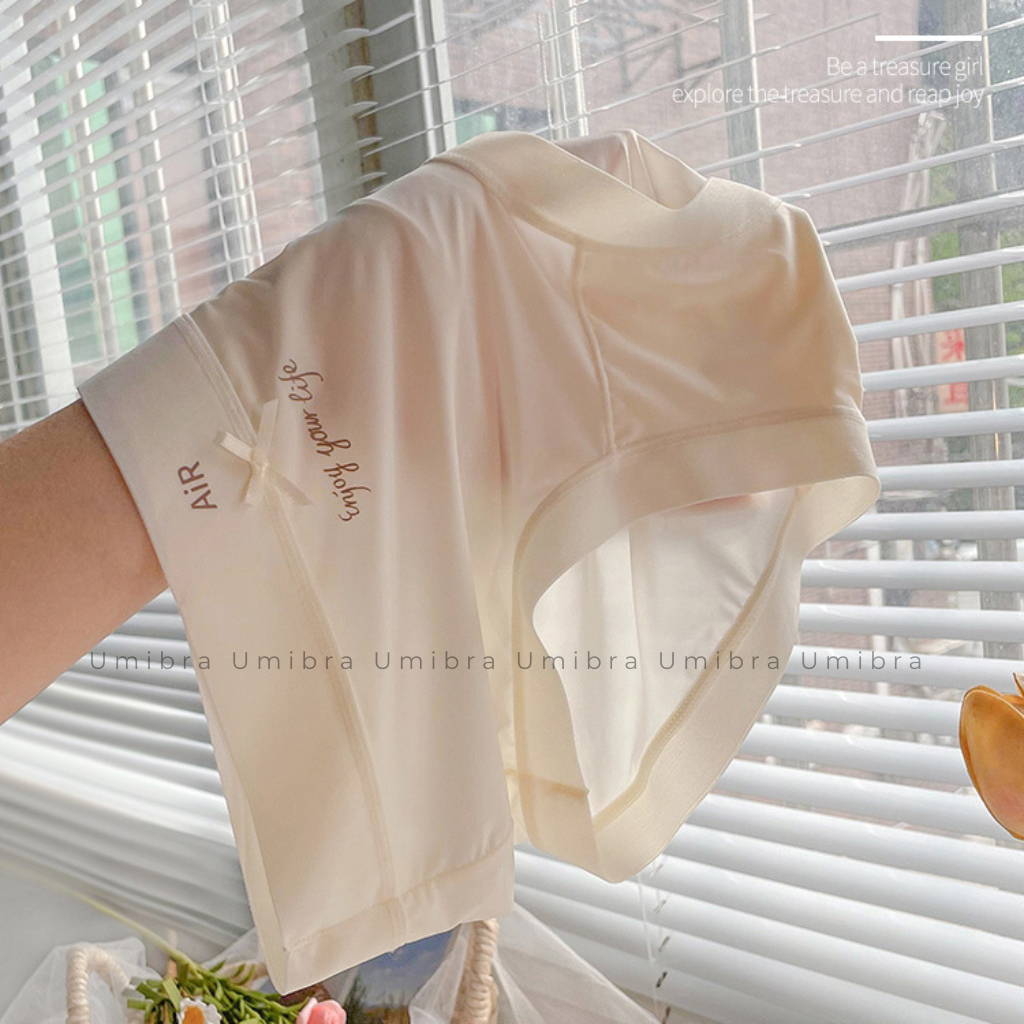 Quần lót Su AIR tàng hình Umibra chất liệu thun lạnh thông thoáng kháng khuẩn màu Pastel - QL34