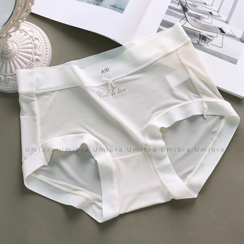 Quần lót Su AIR tàng hình Umibra chất liệu thun lạnh thông thoáng kháng khuẩn màu Pastel - QL34