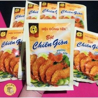 Sỉ 1 bịch 10 gói bột chiên giòn hiệu đồng tiên gói 150gr