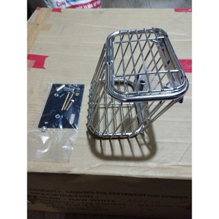 Rổ trước xe scoopy inox