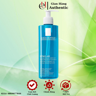 Sữa rửa mặt la roche posay effaclar dành cho da dầu mụn, nhạy cảm - hàng chính hãng