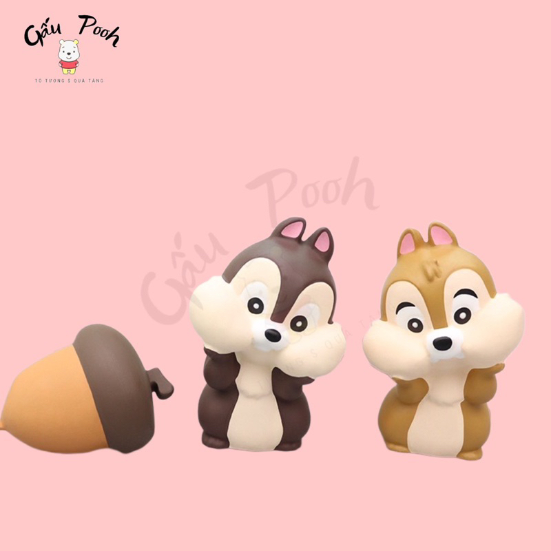 Tô Tượng Cho Bé Chú Chuột Nghiêng Đầu Size Mini 5cm