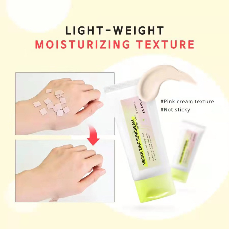 Kem chống nắng chay Klavuu Vegan Zinc Suncream