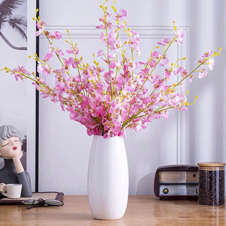 Lọ hoa decor trang trí bằng gốm men bóng , bình hoa trang trí nội thất nordic vintage Bắc Âu phong cách cổ điển