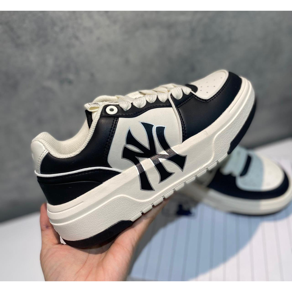 Giày Thể Thao MLB Black White Panda, Giày MLB Chunky Liner Màu Đen Trắng,xanh trắng