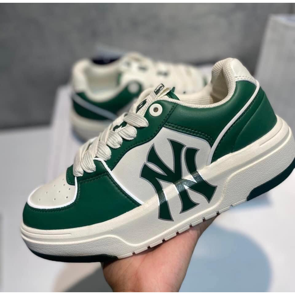 Giày Thể Thao MLB Black White Panda, Giày MLB Chunky Liner Màu Đen Trắng,xanh trắng