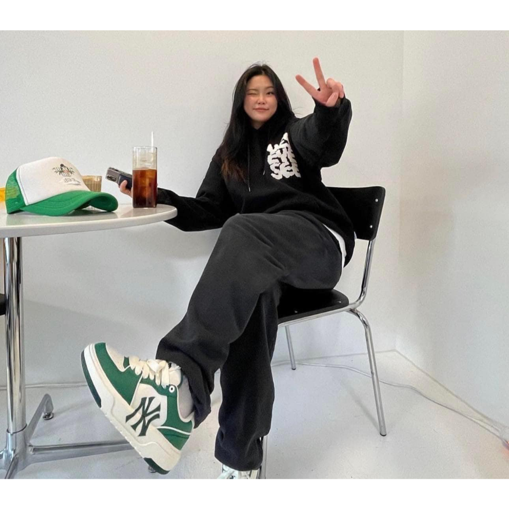 Giày Thể Thao MLB Black White Panda, Giày MLB Chunky Liner Màu Đen Trắng,xanh trắng