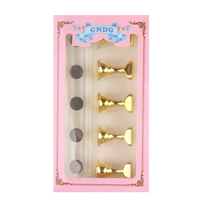 Đế gắn móng giả tập vẽ nail, đế nam châm gắn móng