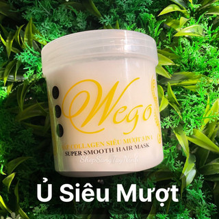 Hấp dầu ủ xả tóc cao cấp siêu mềm mượt, phục hồi tóc wego 1000ml