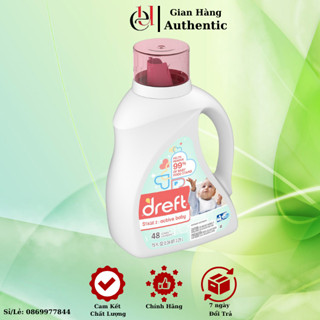 Nước Giặt Cho Bé Sơ Sinh Dreft Của Mỹ 4.08L Không Gây Kích Ưng An Toàn Khi Sử Dụng
