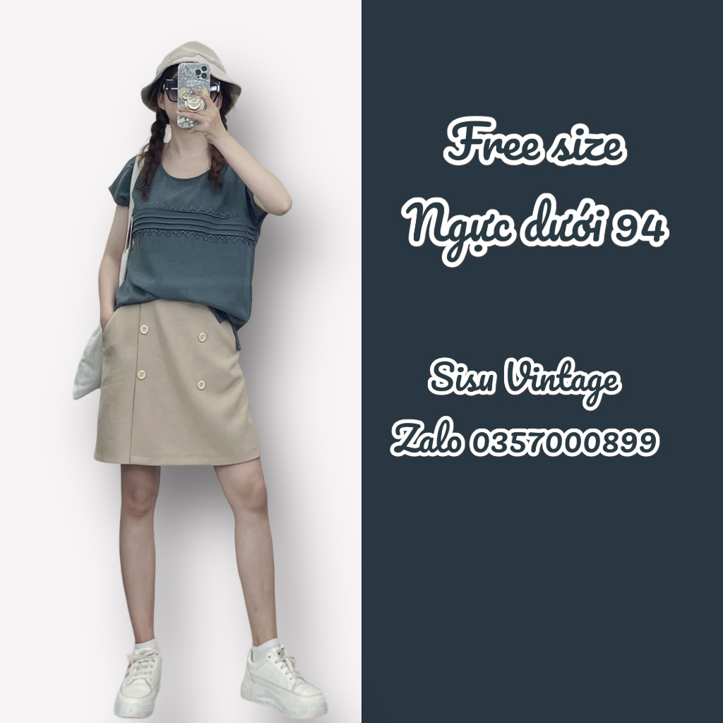 Áo Sơ Mi Sát Nách Công Sở Size to L
