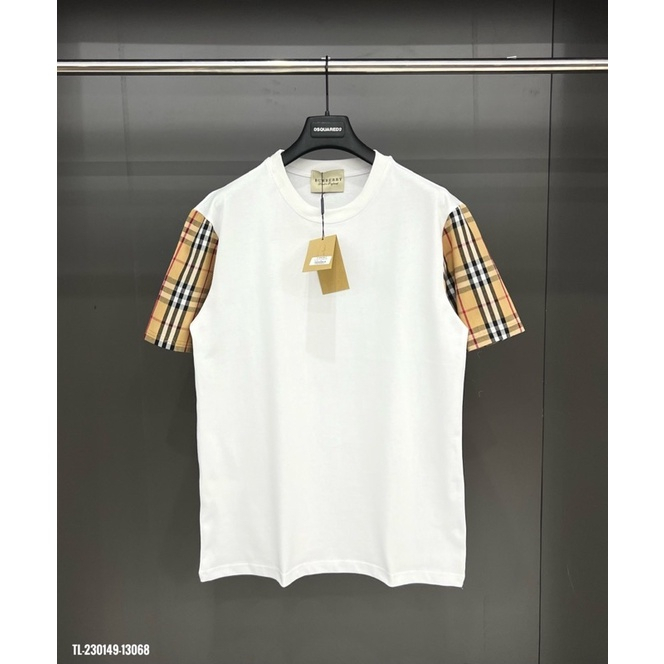 Áo Phông Tay Kẻ Vàng BBR cho Nam Nữ - Áo Phông Nam BBR Cực Hot 2023