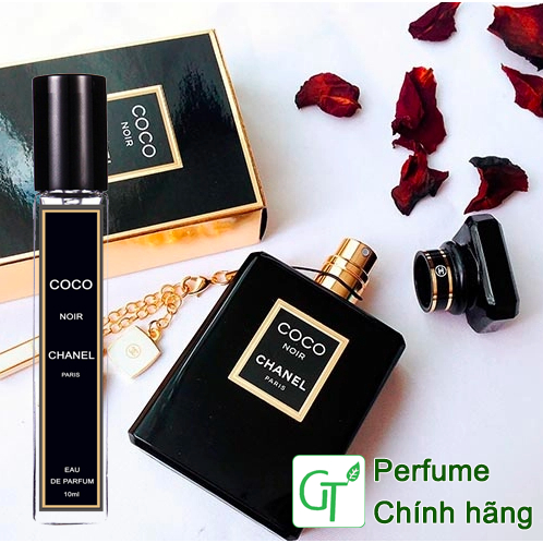 Nước hoa CoCo Noir Chanel Đen - Chai Chết 10ml - Hương thơm nữ tính, quyến rũ quý phái, thơm lâu chính hãng