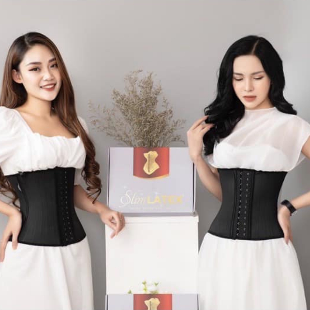 Đai Slim latex thông hơi 25 xương dài 24 cm