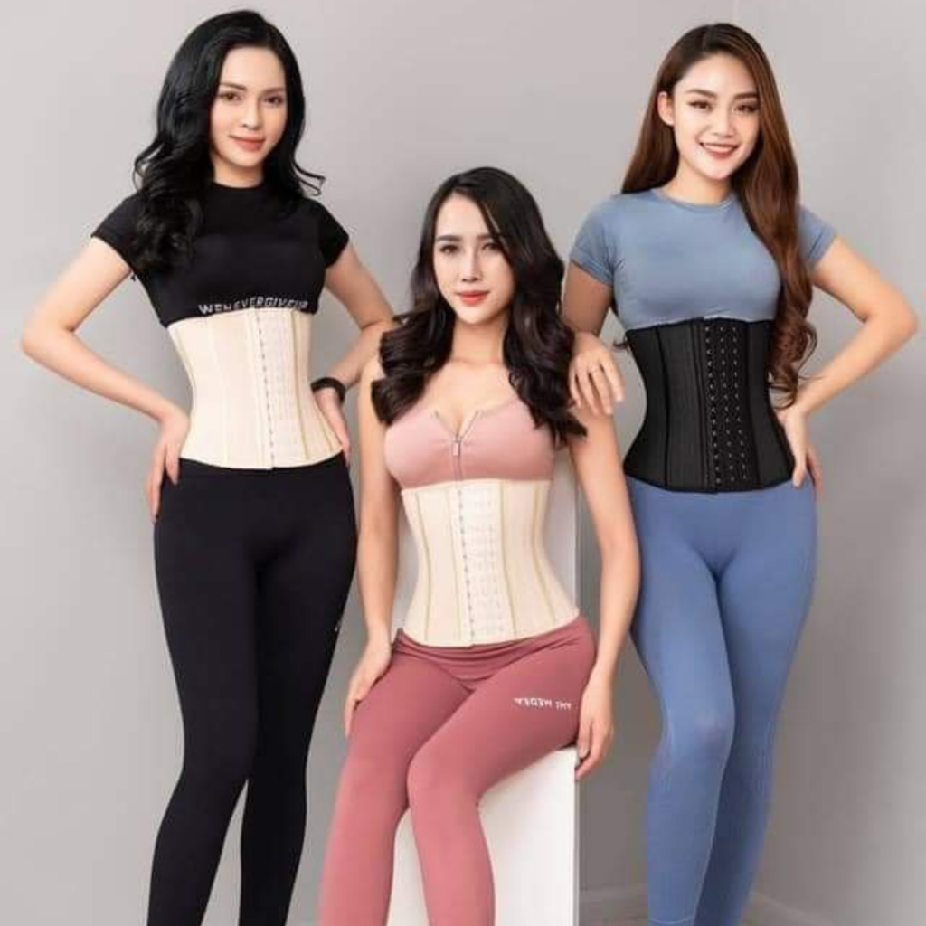 Đai slim latex 25 xương thông hơi dài 29 cm