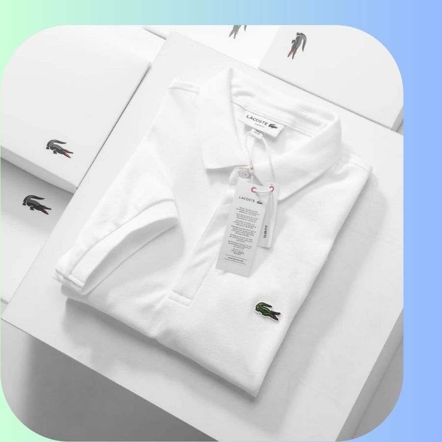 Áo thun Polo Nam lacoste cao cấp, form slim fit trẻ trung, chất thun cotton co giản, thấm hút mồ hôi, hàng chuẩn VNXK