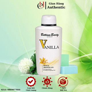 Sữa tắm hương nước hoa vanilla đức 500ml