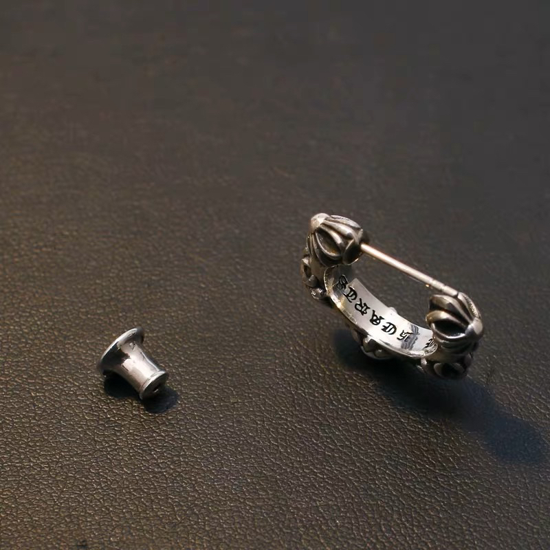 Bông tai chromehears Bông hoa 925