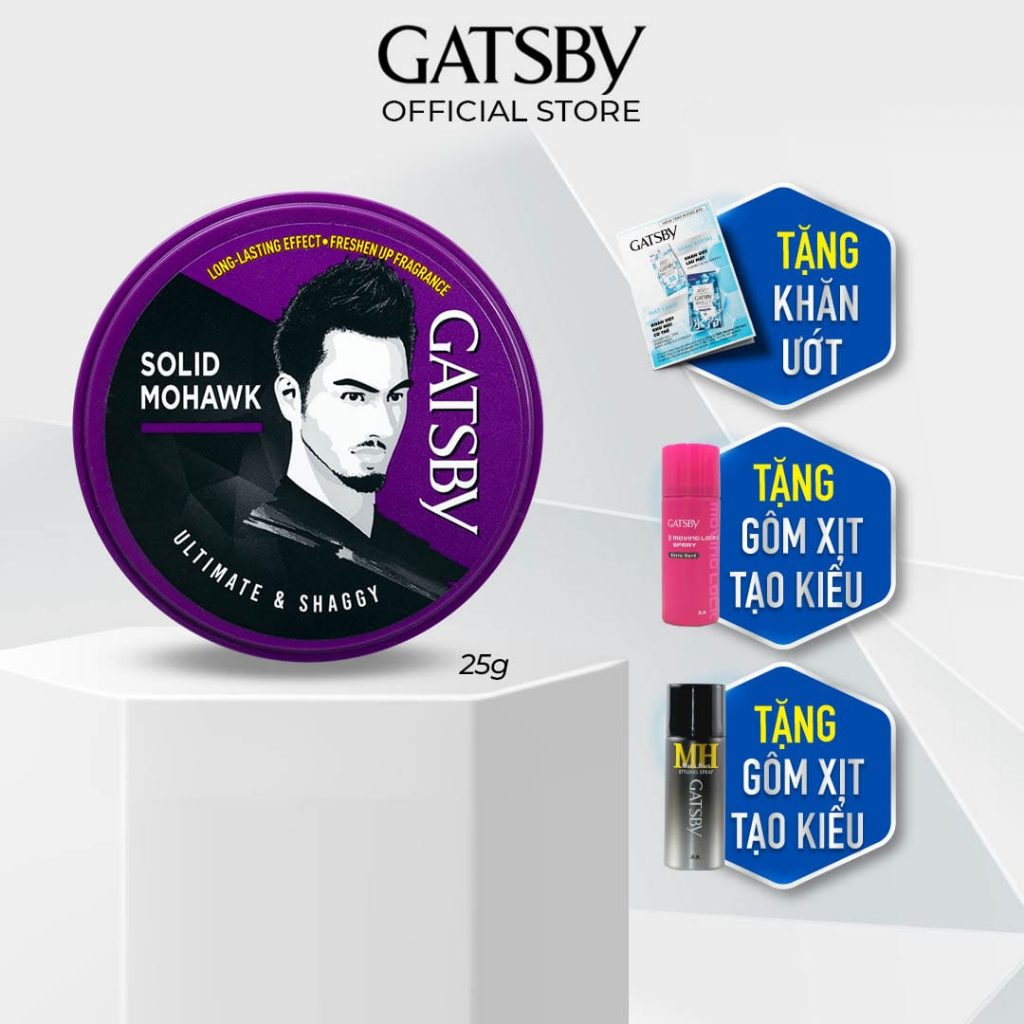 Wax Tạo Kiểu Tóc GATSBY STYLING WAX ULTIMATE & SHAGGY 25g