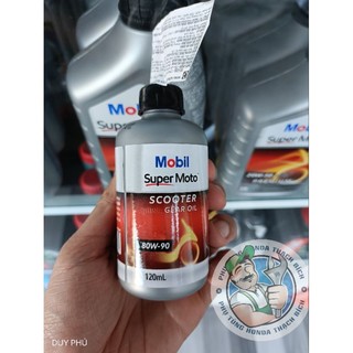 Nhớt hộp số, nhớt láp xe tay ga mobil, nhập khẩu thái lan