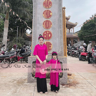 Áo Dài Cách Tân Mẹ Và Bé MB01