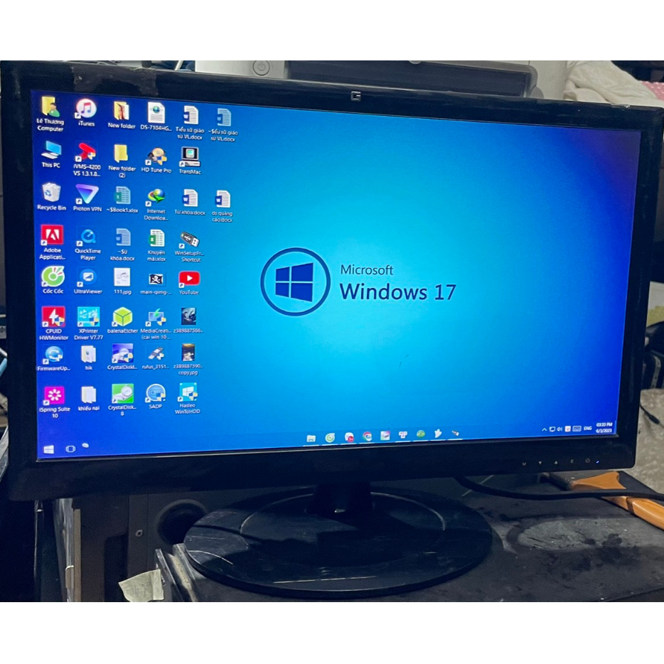 Màn hình máy tính 19inLCD  wide xước thanh lý văn phòng