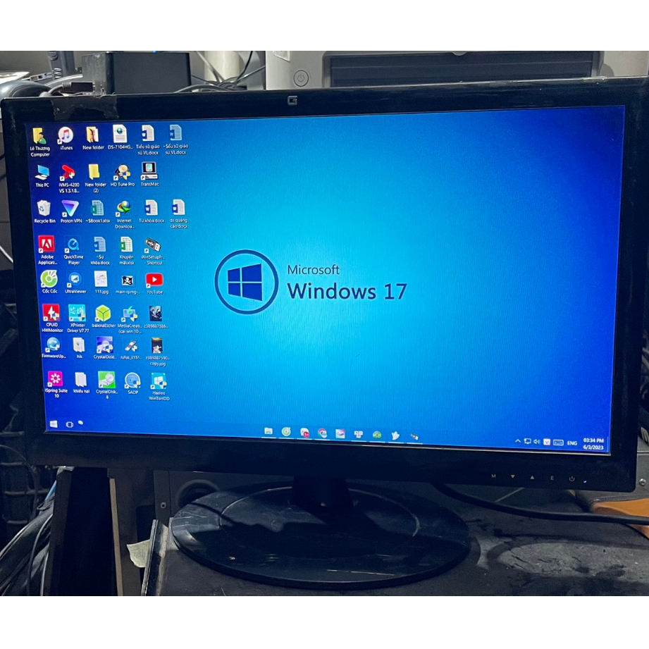 Màn hình máy tính 19inLCD  wide xước thanh lý văn phòng